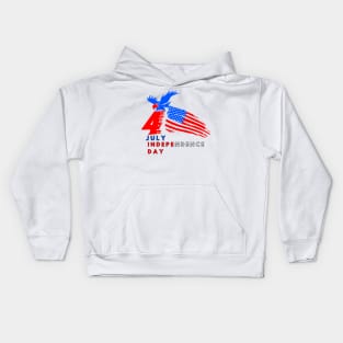 4 july independence day Kids Hoodie